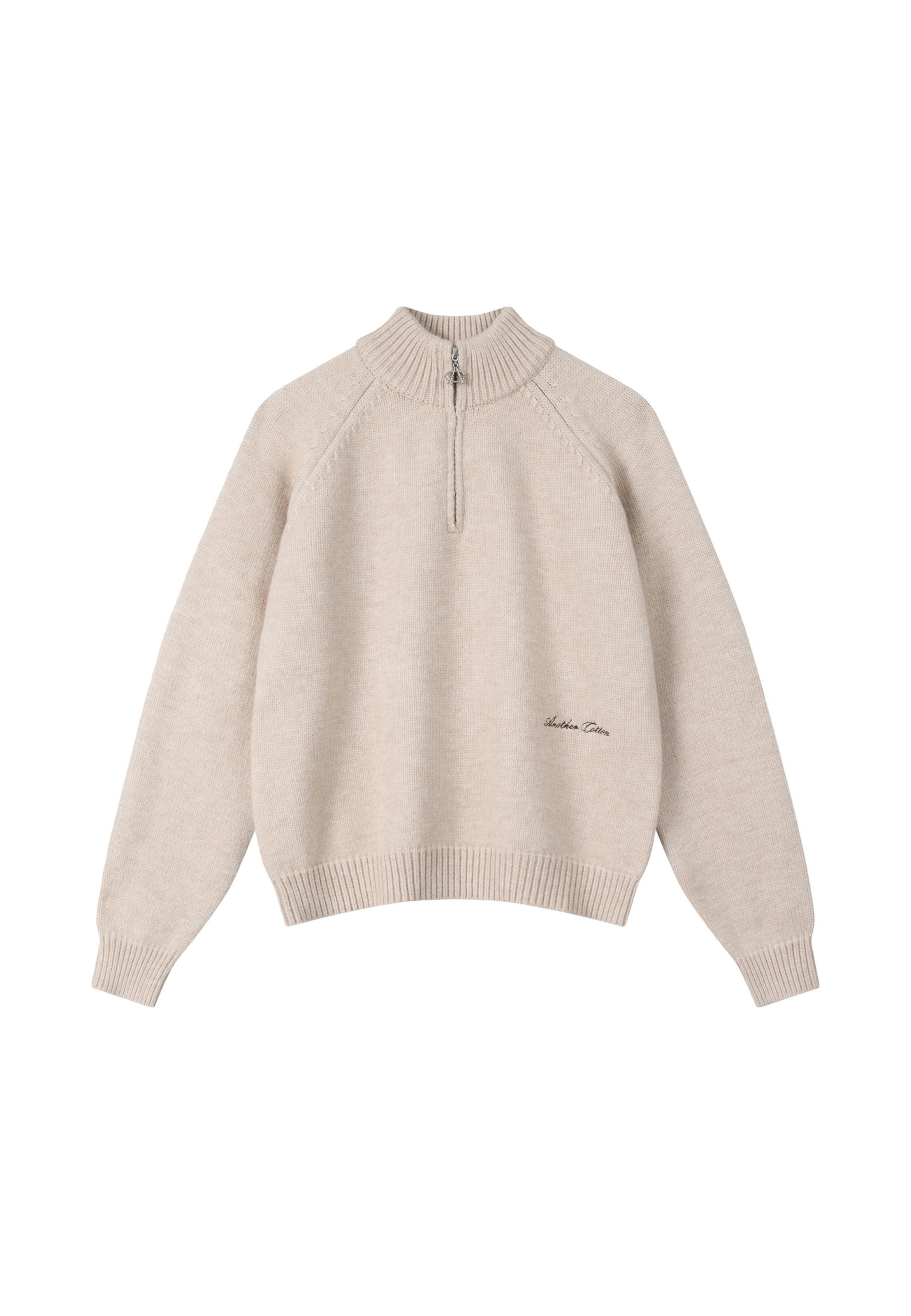 Pullover di Another Cotton Lab in beige: frontale