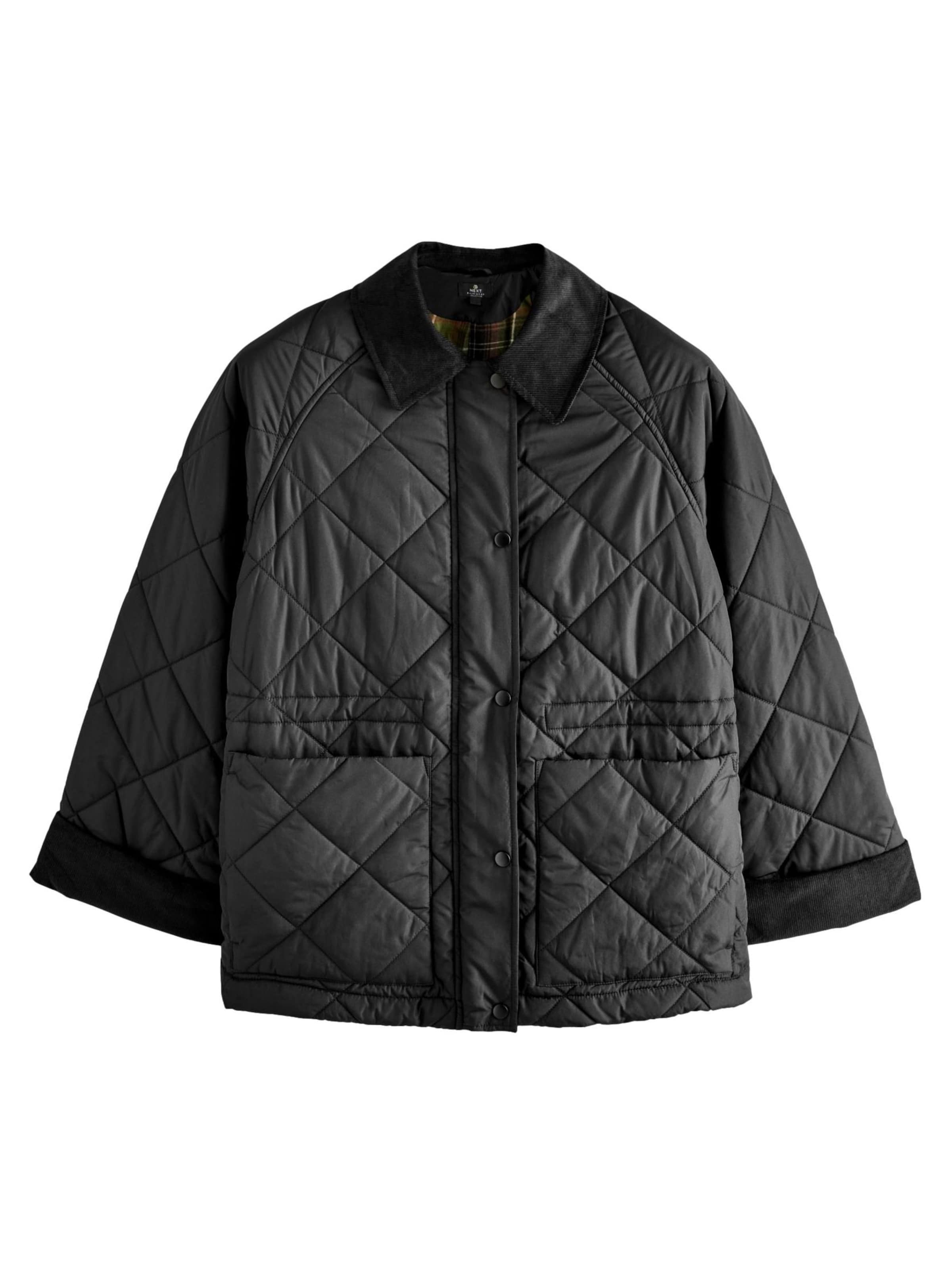 Veste mi-saison Next en noir : devant