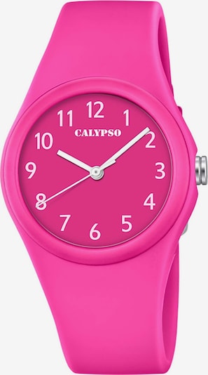 CALYPSO WATCHES Analoguhr in pink / weiß, Produktansicht