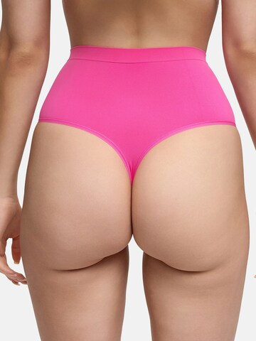 cfab (formerly creamy fabrics) String 'Seamless High-Waist Tanga' in Pink