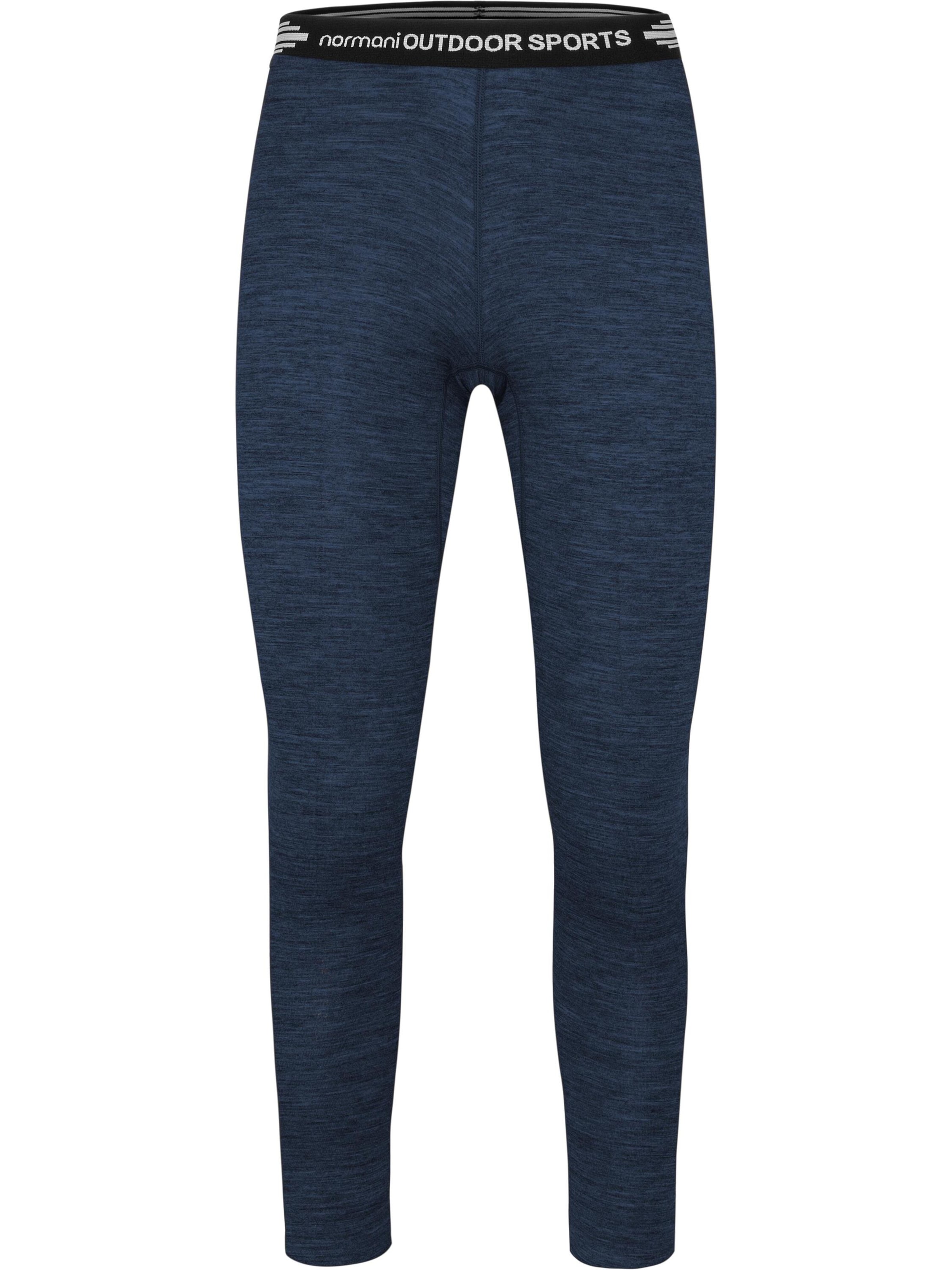 normani Lange Unterhose 'Perth' in Blau: Vorderseite