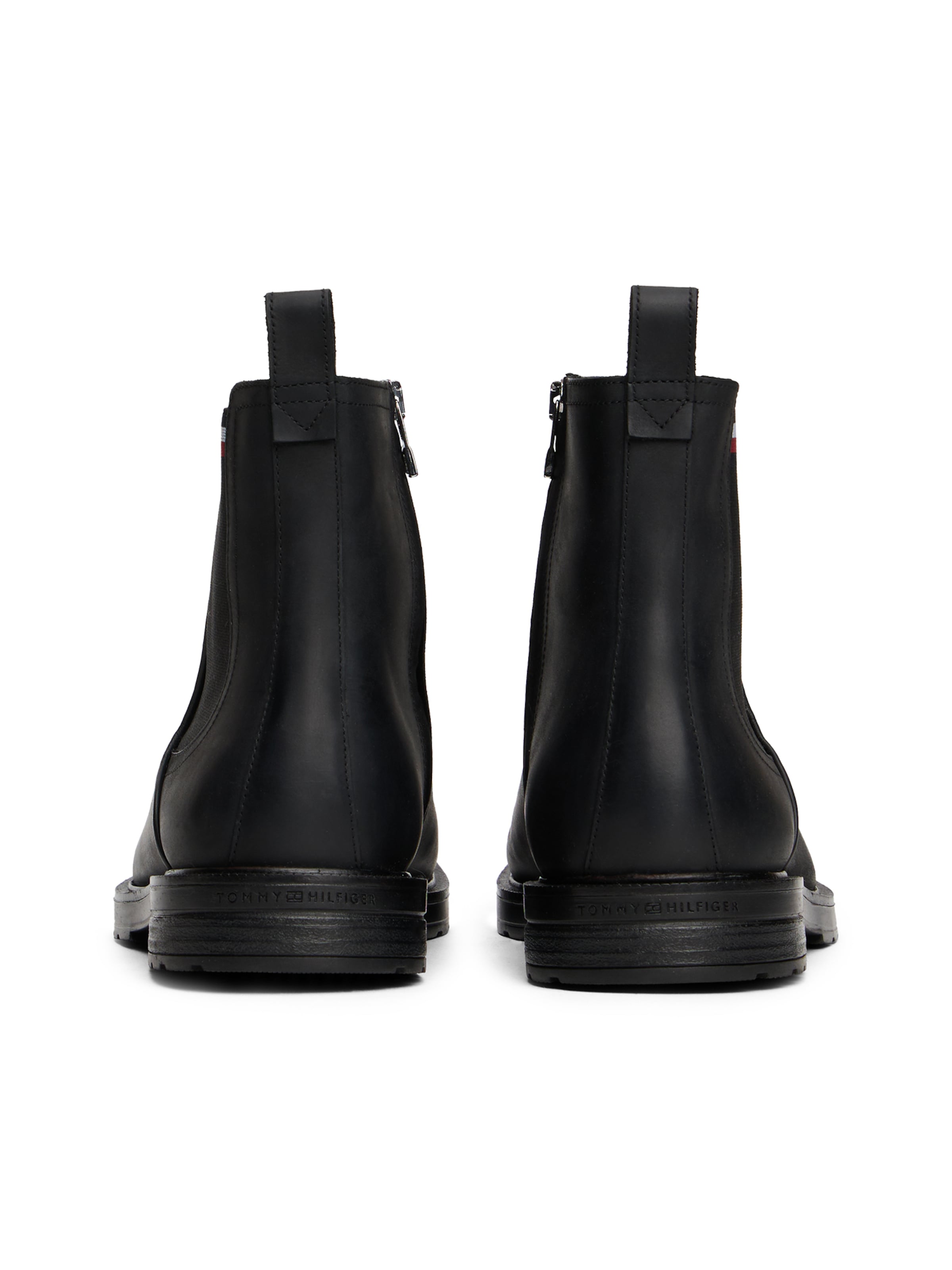 TOMMY HILFIGER Chelsea Boots in Schwarz