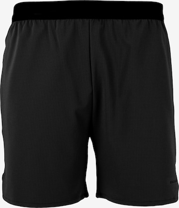 ENDURANCE Regular Workout Pants 'Air' in Black: front