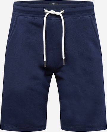 Pantaloni de la FYNCH-HATTON pe albastru: față