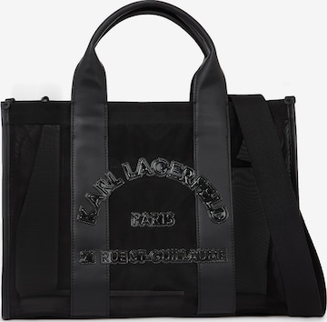 Karl LagerfeldShopper torba 'Rue ST-Guillaume' - crna boja: prednji dio
