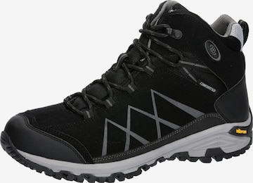 Brütting Boots 'Kansas' in Schwarz: Vorderseite
