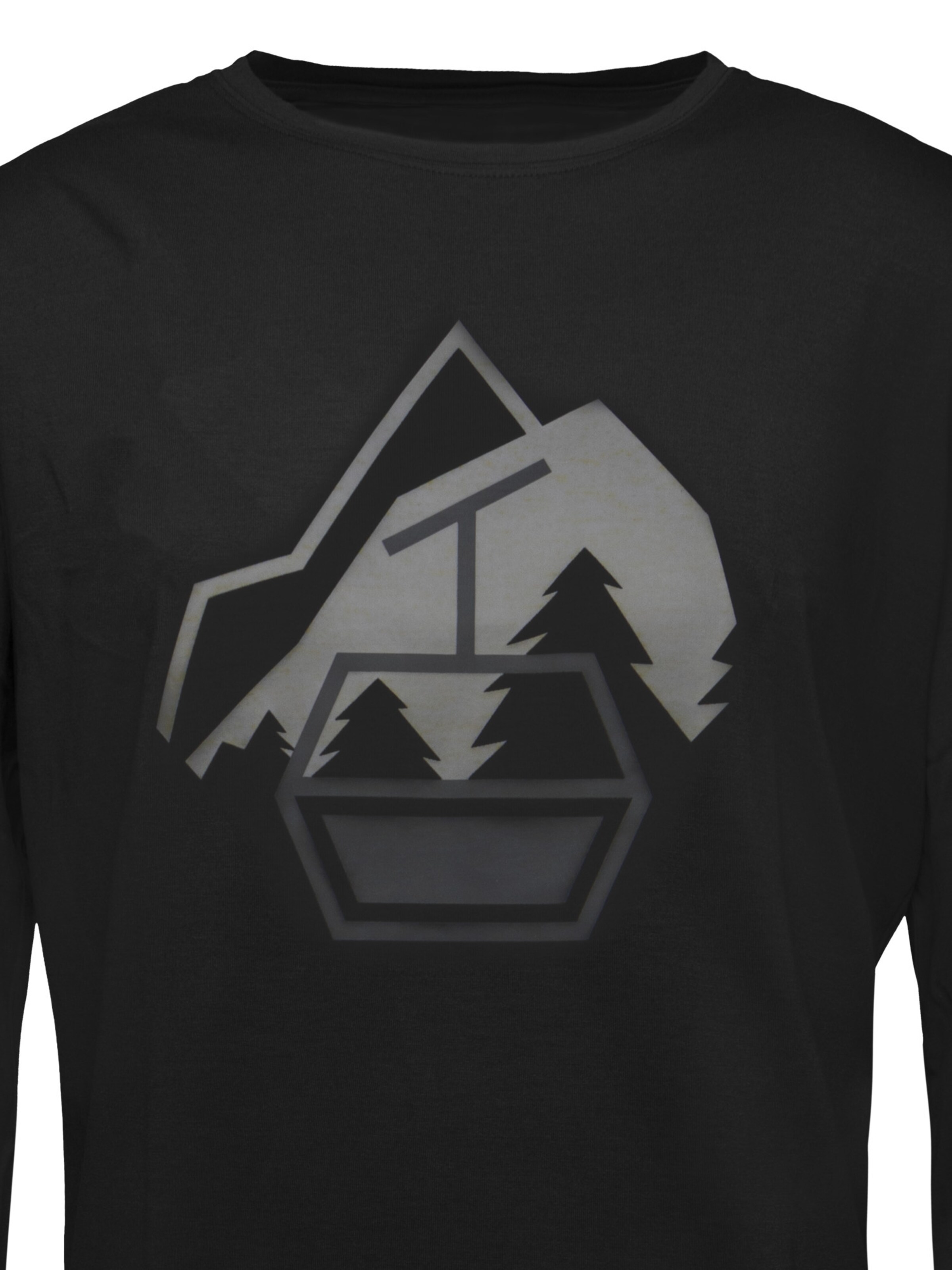 Schöffel - Camisa funcionais 'Glogghus' em preto