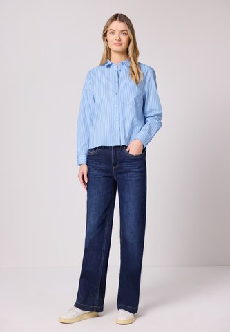 STREET ONE Bluse in Blau