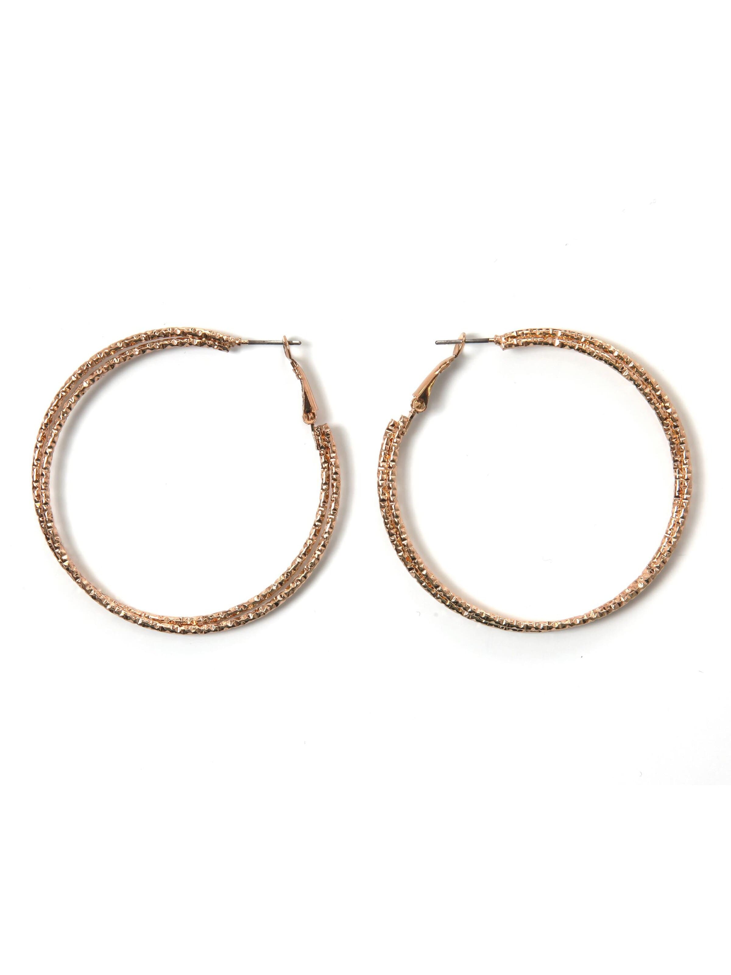 COLLEZIONE ALESSANDRO Earrings 'Aili' in Gold: front