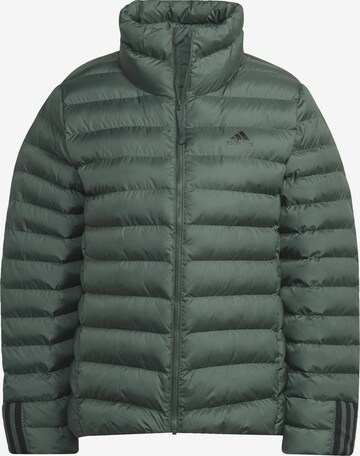 ADIDAS SPORTSWEAR Athletic Jacket 'Itavic' in Green: front