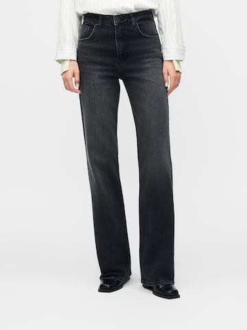 LTB Lużny krój Jeansy 'DANICA' w kolorze czarny: przód