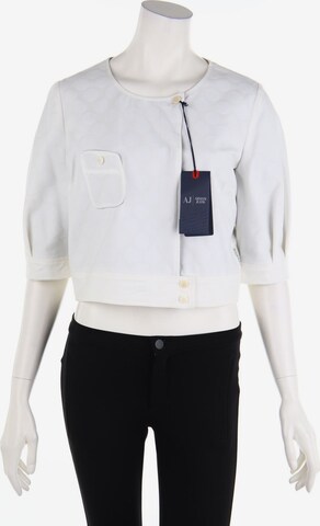 Armani Jeans Blazer in S in White: front