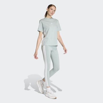 ADIDAS SPORTSWEAR Skinny Workout Pants 'Essentials' in Green