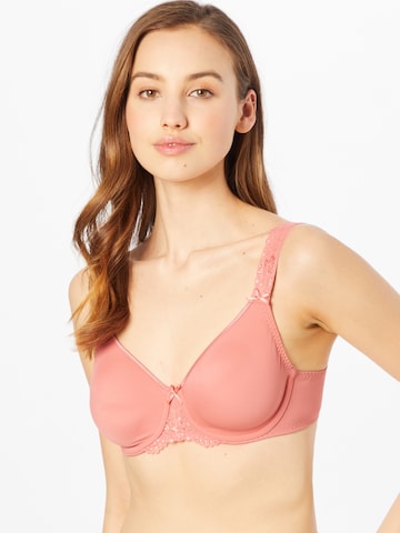 LingaDore T-shirt Bra in Pink: front