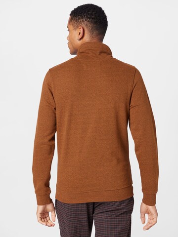 TOM TAILOR Sweatshirt in Bruin