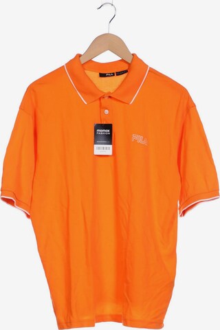 FILA Poloshirt L-XL in Orange: predná strana