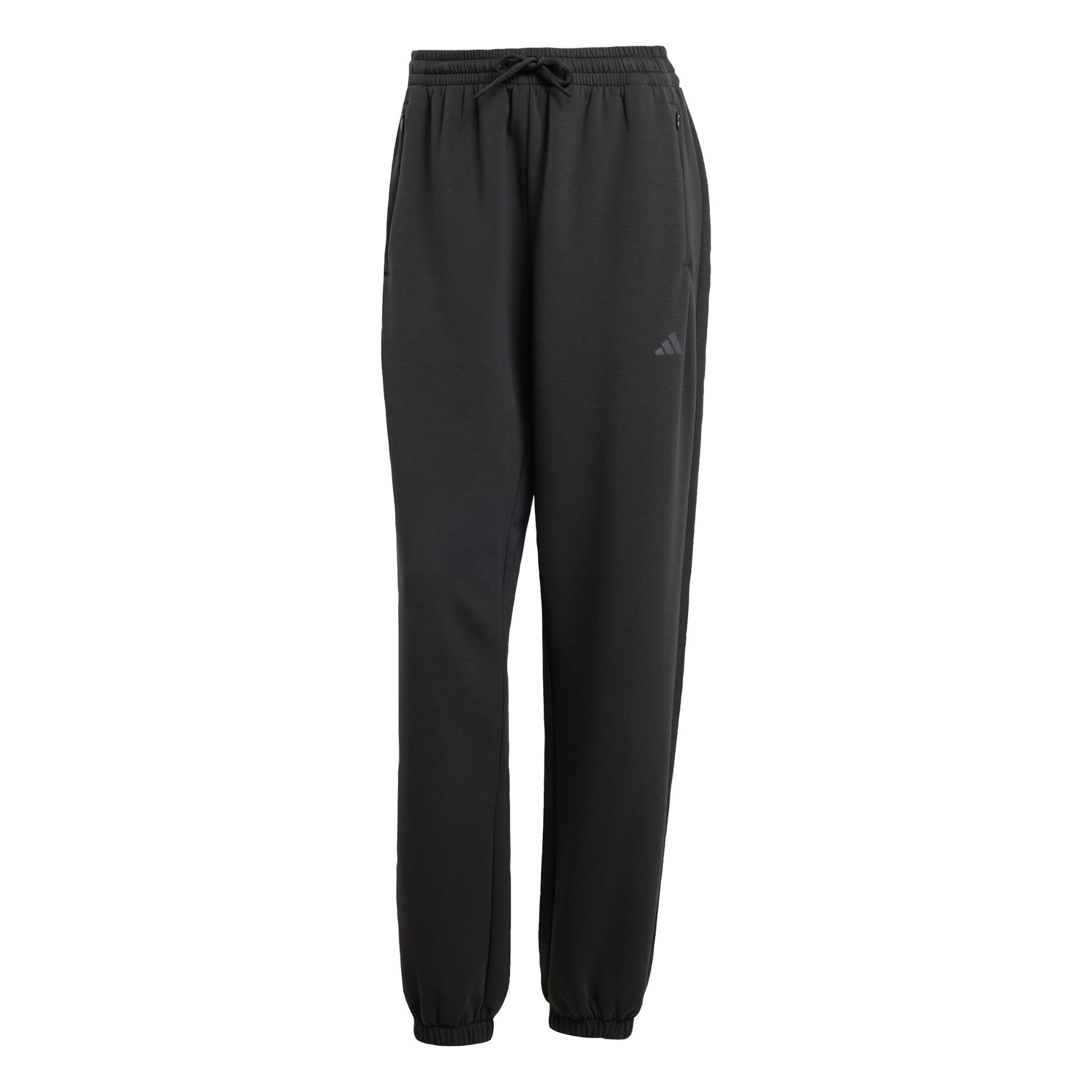 ADIDAS PERFORMANCE Alt kitsenev Spordipüksid 'Designed For Training Warm-Up', värv must