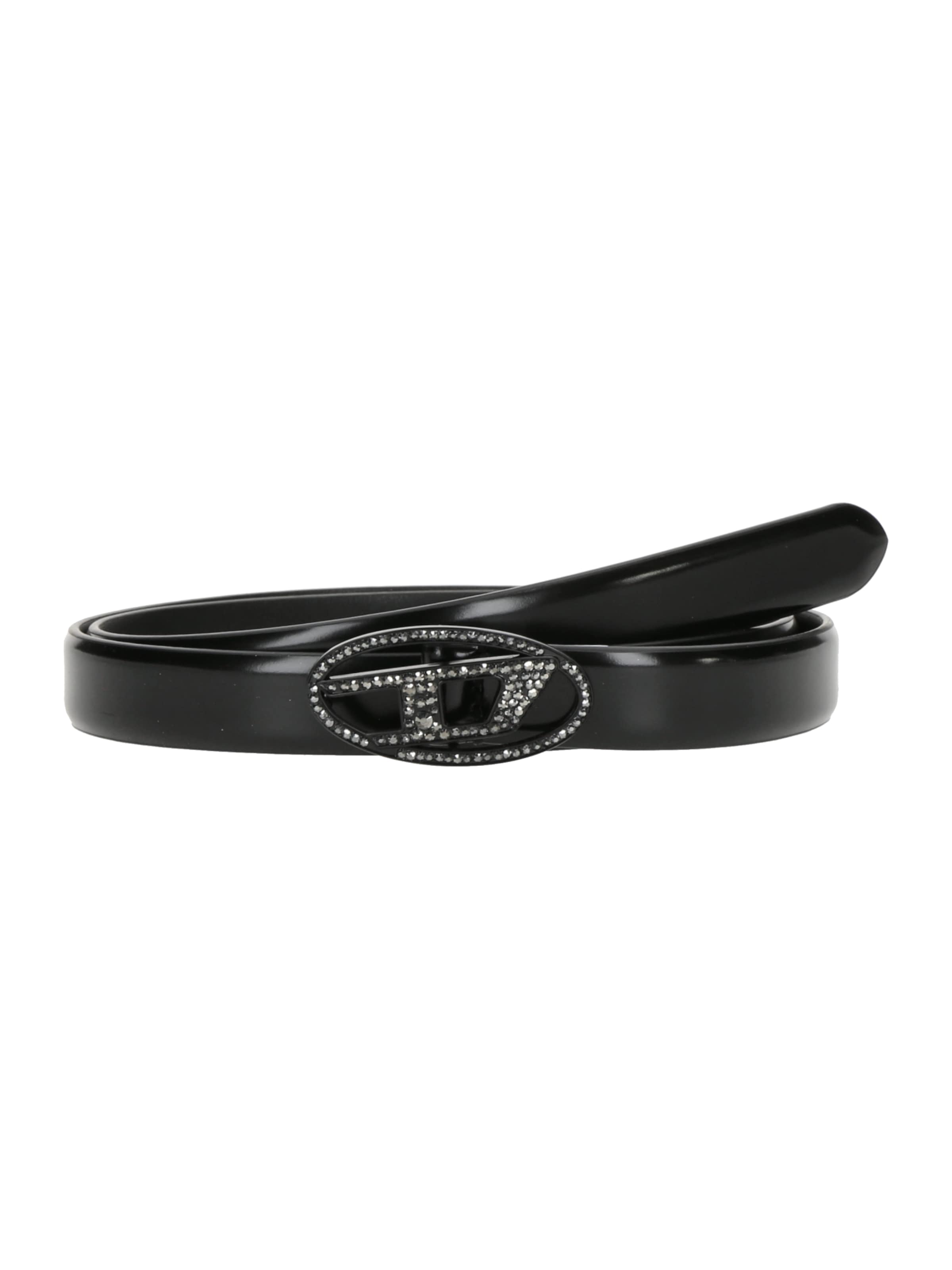 DIESEL Belt in Black: front