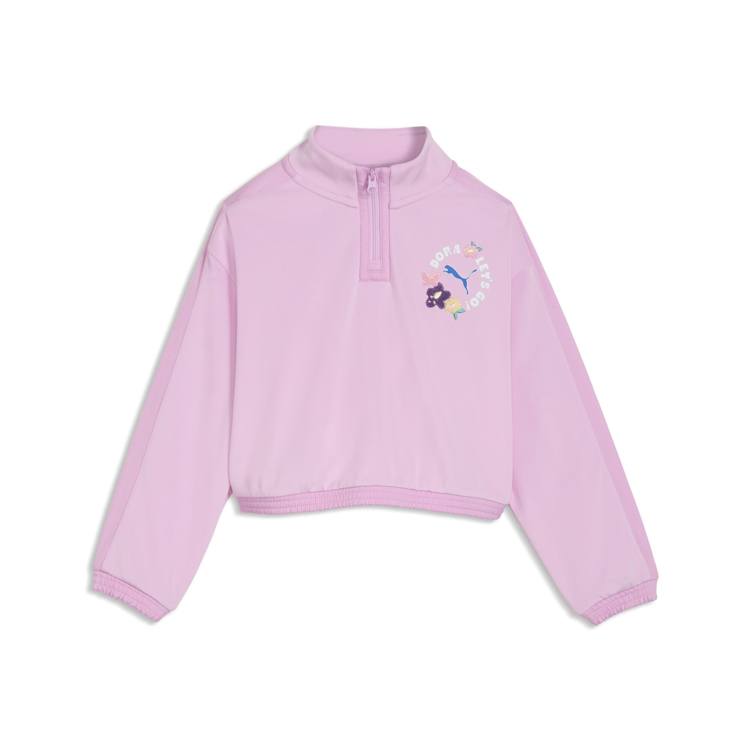 Sweat de sport PUMA en rose : devant