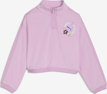 Sweat de sport PUMA en rose : devant