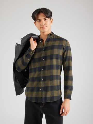 JACK & JONES - Ajuste regular Camisa 'JWHJOSHUA' en verde: frente