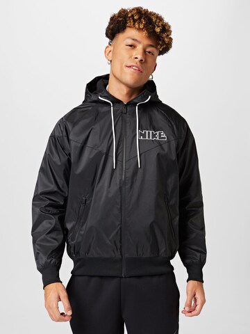 Nike Sportswear Between-season jacket in Black: front