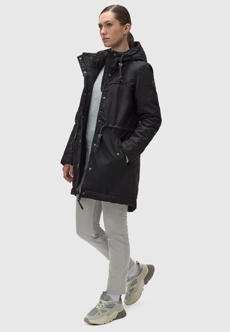 Parka d’hiver 'Canny' Ragwear en noir : devant