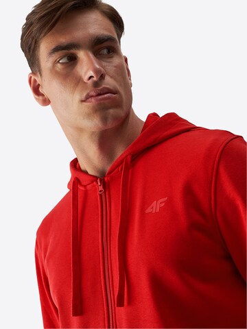 Felpa sportiva di 4F in rosso