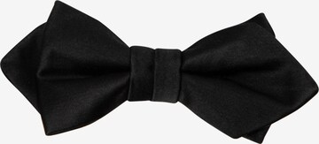 SEIDENSTICKER Bow Tie 'Schwarze Rose' in Black: front