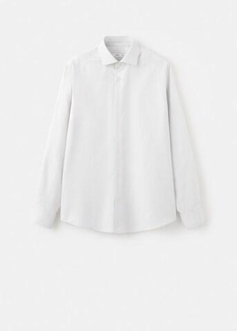 MANGO MAN Regular Fit Hemd 'Donosti' in Grau