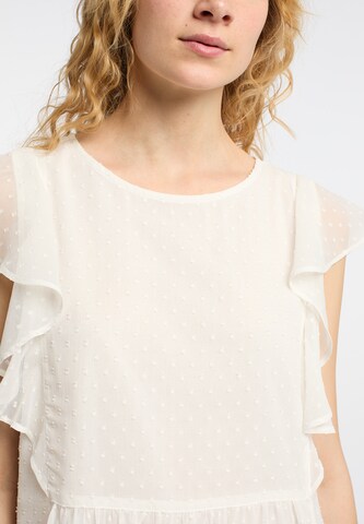 DreiMaster Vintage - Vestido en blanco