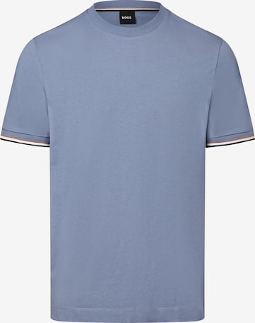 BOSS Shirt ' Thompson 04 ' in Blauw: voorkant