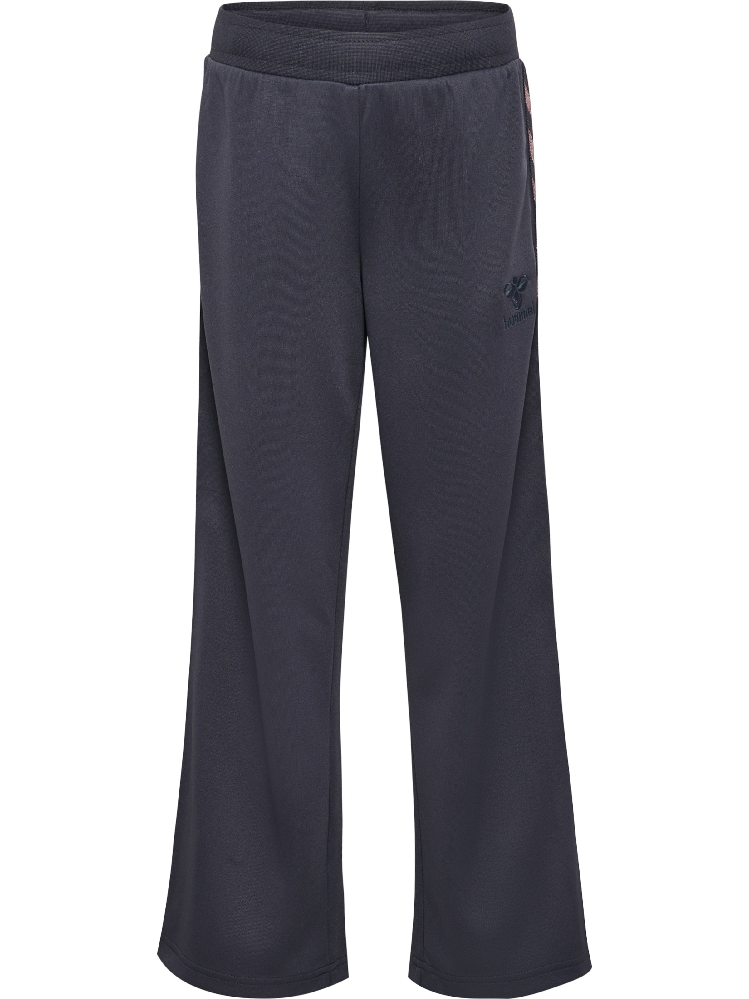Hummel Wide leg Trousers in Grey: front