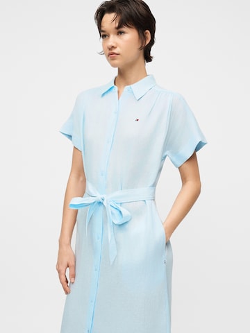 TOMMY HILFIGER Платье-рубашка в Синий
