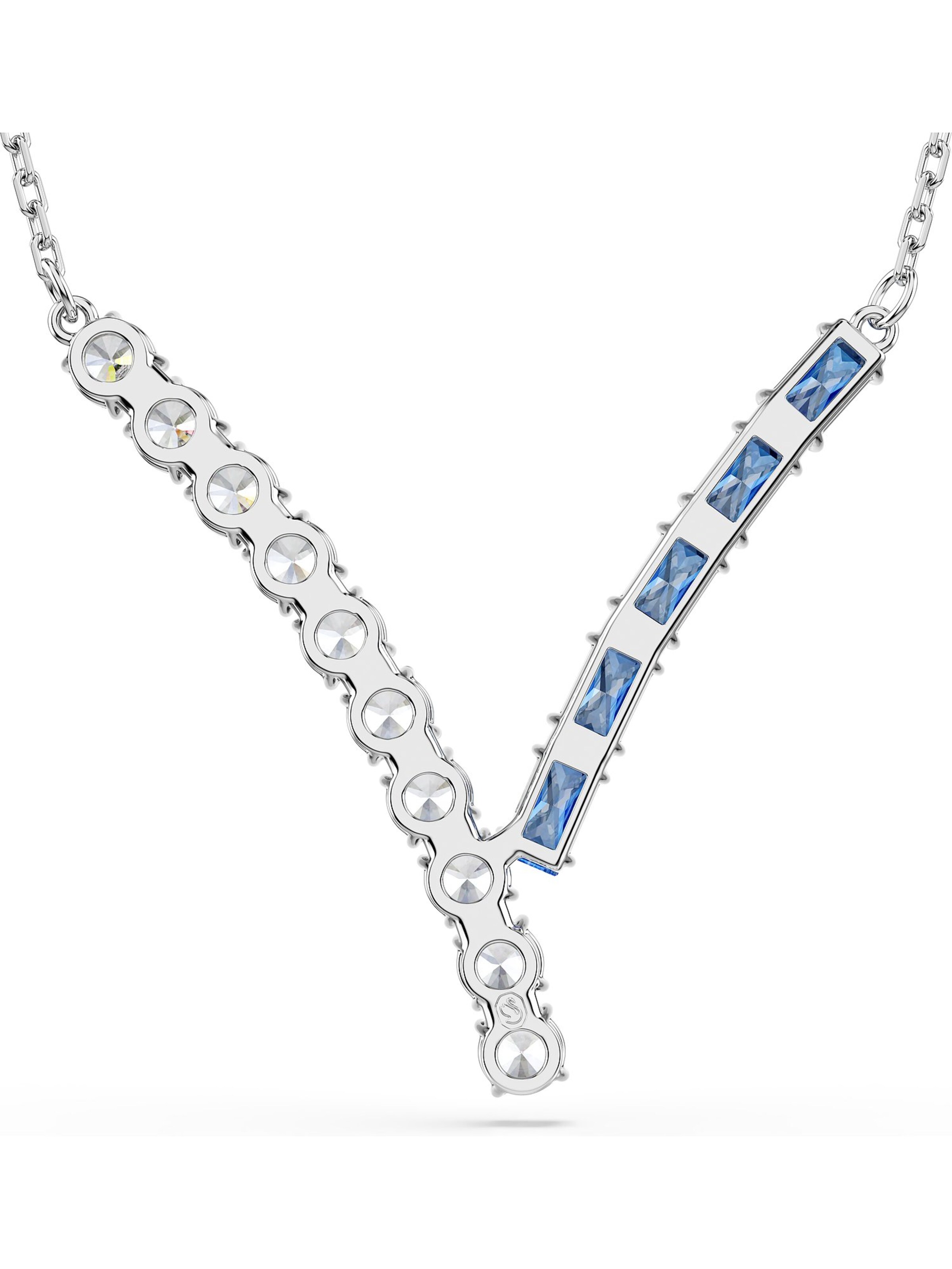 Swarovski Kette in Blau