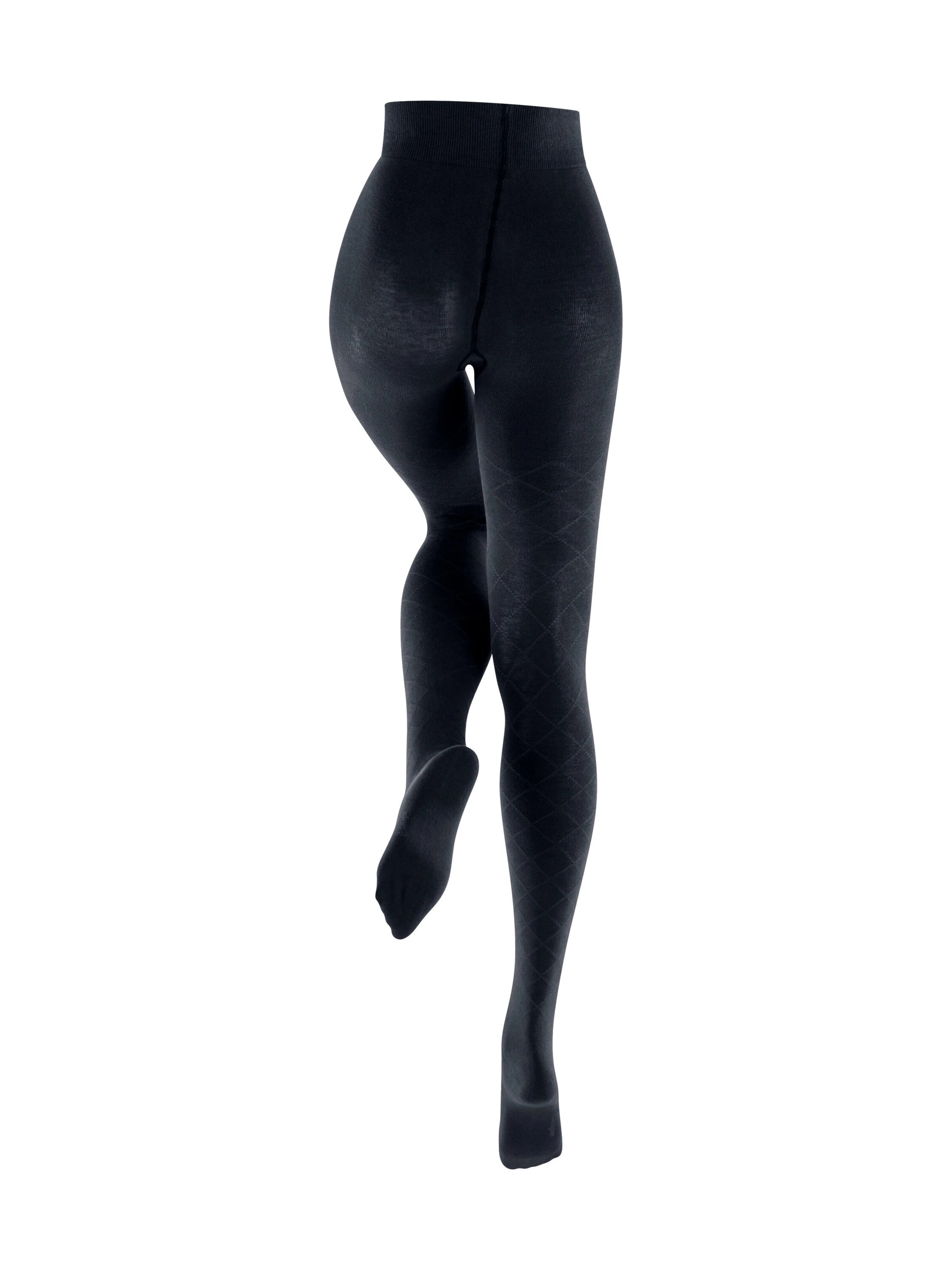 BURLINGTON Tights 'Argyle Affair' in Blue