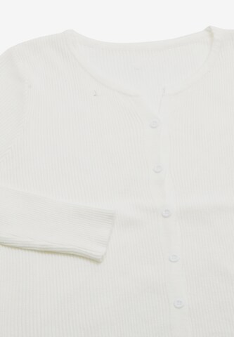 Cardigan IPARO en blanc