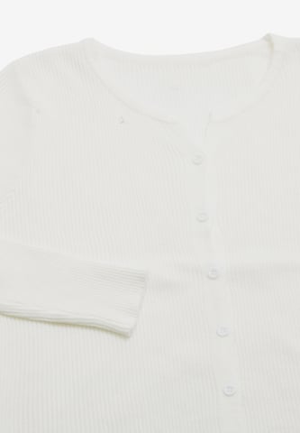 IPARO Knit Cardigan in White