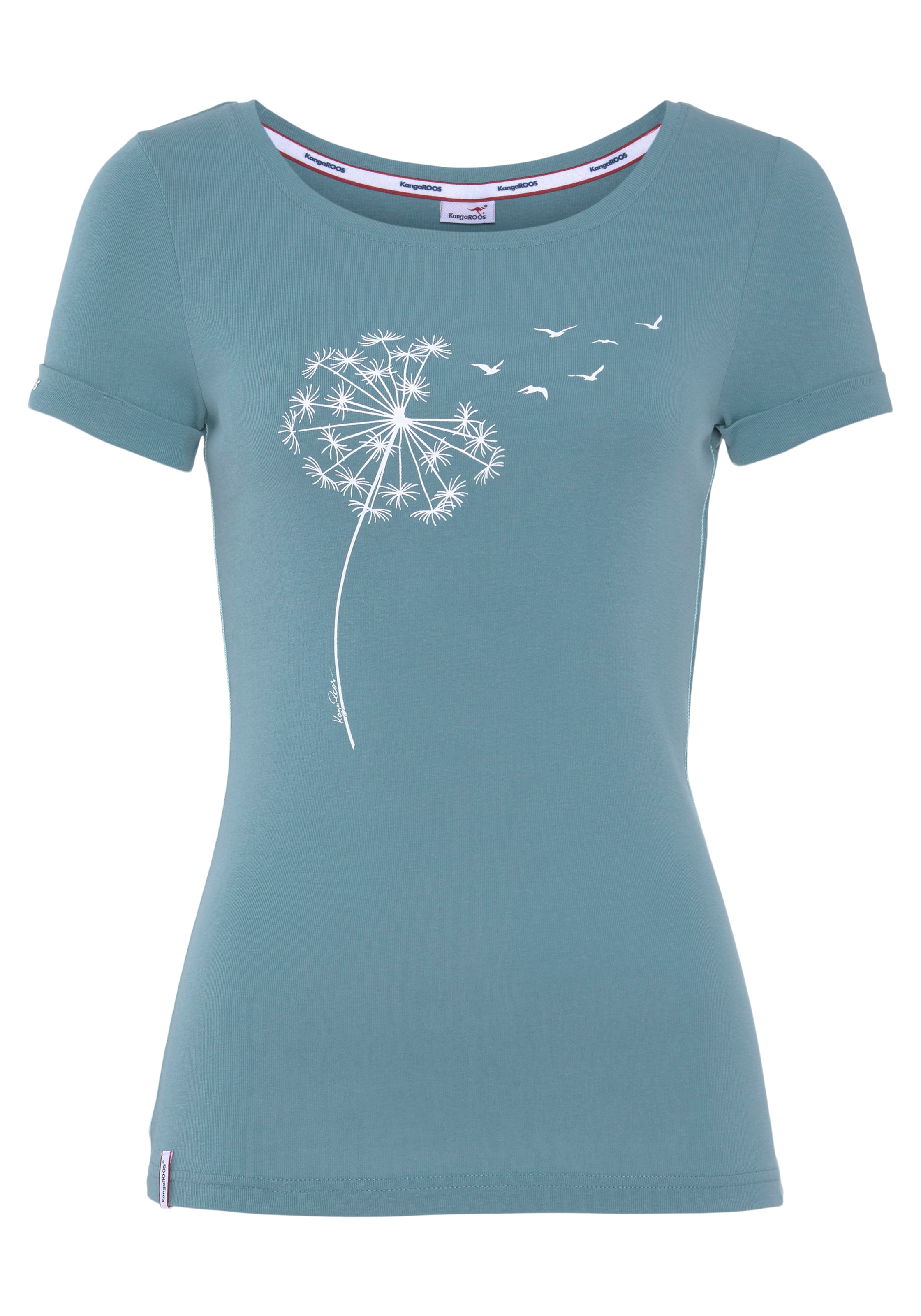 KangaROOS Shirt in Blau: Vorderseite