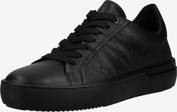 ARA Platform trainers in Black: front
