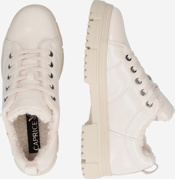 CAPRICE Låg sneaker i beige