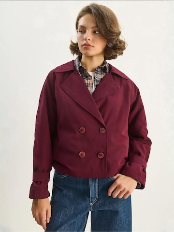 Bianco Lucci Tussenmantel in Rood