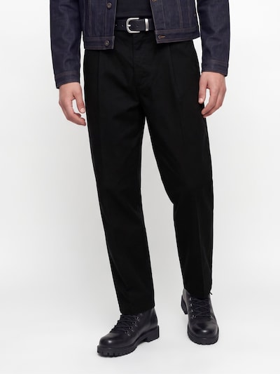 JACK & JONES Veckad byxa 'JPSTBILL FREDERIKSBERG' i 44/30 i svart, Produktvy