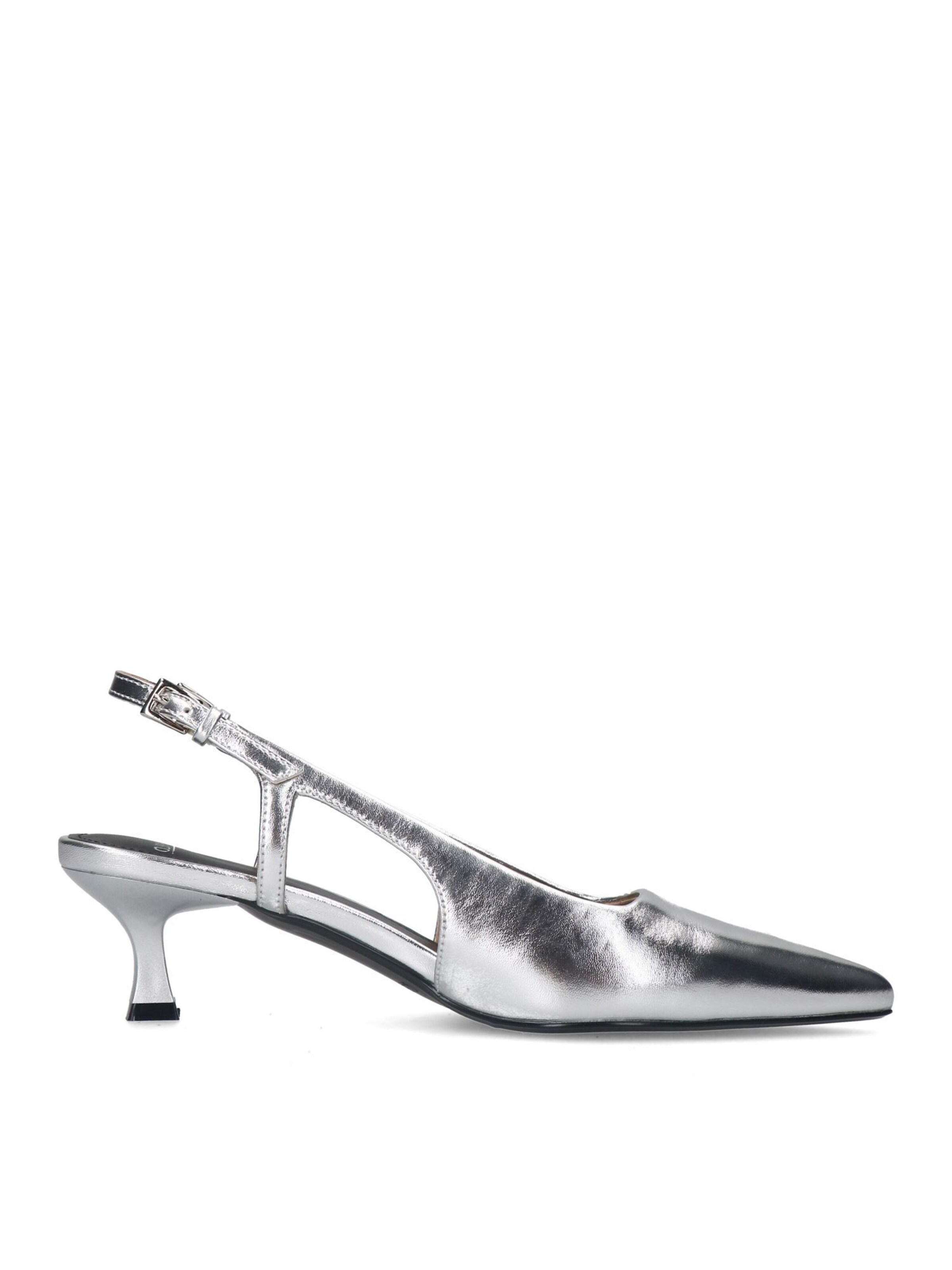 Escarpins à bride arrière MANFIELD en argent