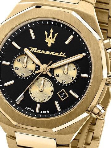 Maserati - Reloj analógico en oro