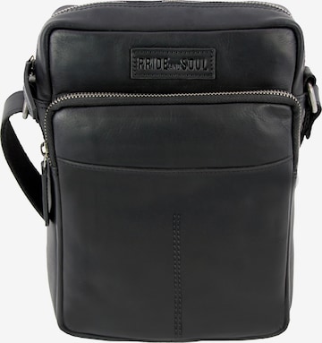 Pride and Soul Crossbody Bag 'Port' in Black: front