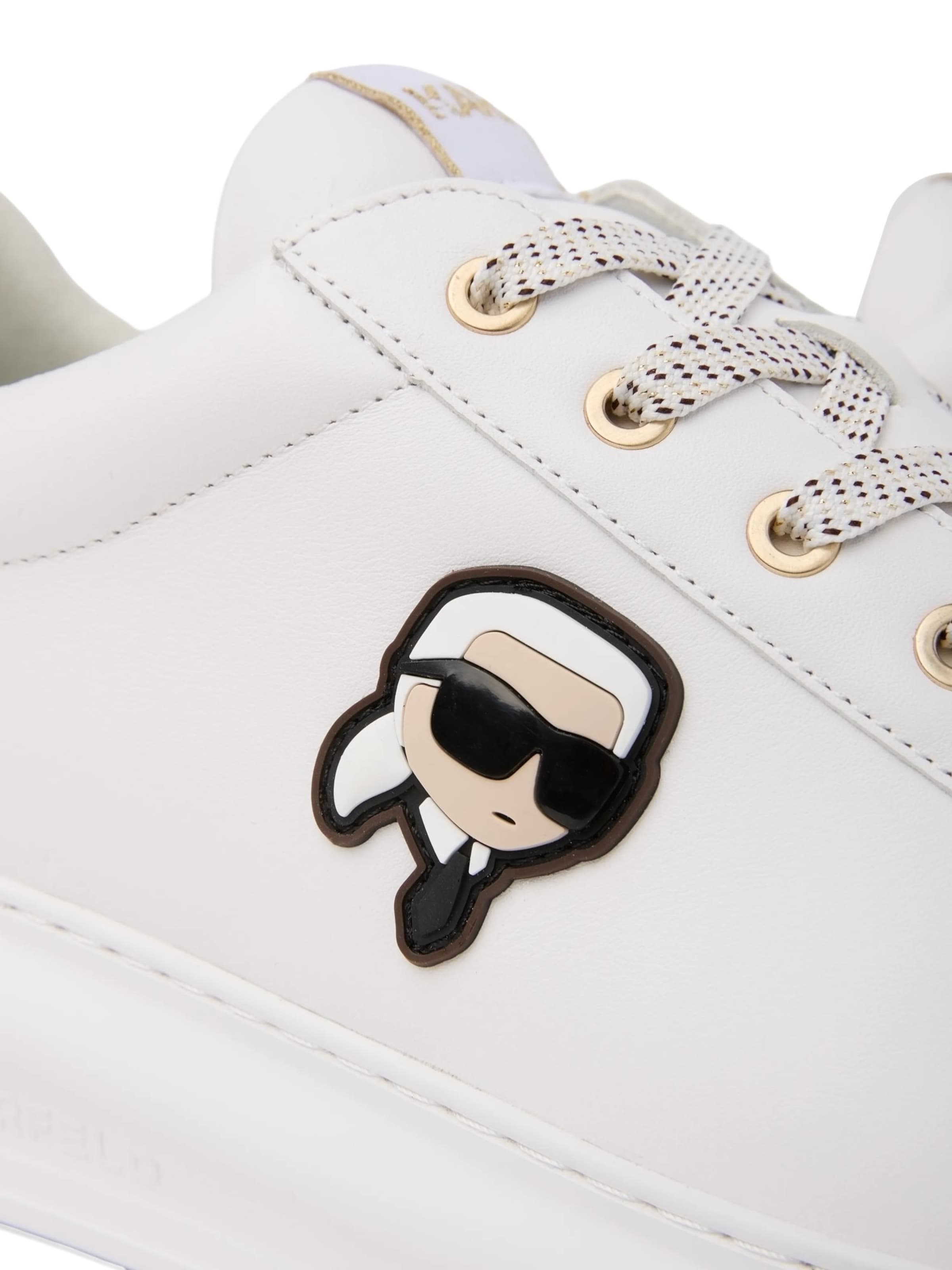 Karl Lagerfeld - Zapatillas deportivas bajas 'Ikon NFT Kapri' en blanco