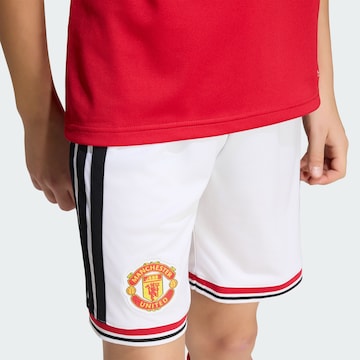 ADIDAS PERFORMANCE - Regular Calças de desporto 'Manchester United 26/27' em branco