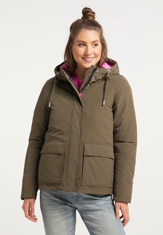 MYMO Winter jacket in Brown: front