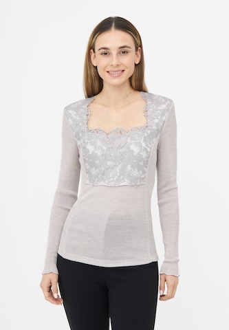 TOOche Shirt 'Grey Orchid' in Beige: front